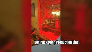 Automatic Packaging Production Line for Custom Paper Boxes